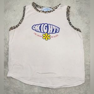 O-MIGHTY "It's okay! I'm alive" tank